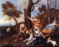 Poussin, Nicolas - The Nurture of Jupiter